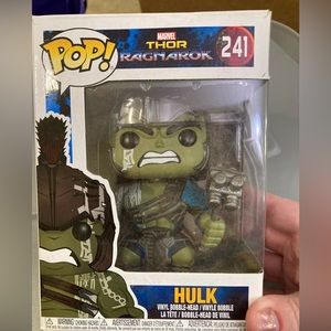 Hulk from Thor Ragnarok. Funko Pop Bobblehead